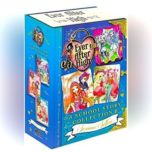 Ever After High-School Story Collection 2 Hardcover Book Box Set 1st Edition NEW